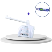 Kit Dermosteam 110v - Aparelho de Vapor de Ozônio + Analisador de Pele Digital