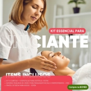 Kit Essencial 1.0 - Cubetas + Espátulas + Pincel de Seda + Esferas - Acessórios de Estética Estek
