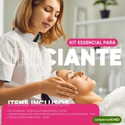Kit Essencial 2.0 - Cubetas + Espátulas + Pincel de Seda + Esferas - Acessórios de Estética Estek