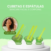 Kit Essencial 3.0 - Cubetas + Espátulas + Pincel de Seda + Esferas - Acessórios de Estética Estek