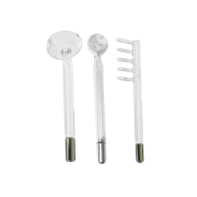 Kit Estética Facial - HF Alta Frequência + Eletrodo Cebolinha + Máscara Térmica Facial 