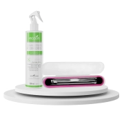 Kit Extração de Cravos e Espinhas - Nano Amolecedor de Comedões + 4 Curetas - Eccos Cosméticos 