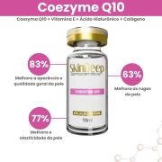  Kit Facial - Ativo Az-Oil Control p/ Controle de Oleosidade + Ativo Antioxidante Coenzyme Q10 - 10 ml - SkinDeep