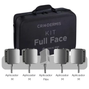 Kit Full Face para Criodermis - 4 Aplicadores de borda Infinita + 1 Aplicador Flex - Medical San 