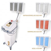 Kit Hygialux Aparelho de Fototerapia + Painel Tricolor LED + Rack com Braço Articulado - KLD 