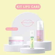 Kit Lips Care Tratamento Labial - Hidratante, Máscara e Sérum Labial - Smart GR
