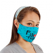 Kit Máscara e Faixa - Fisioterapia + Faixa de Cabelo Borboleta - BCMED