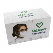 Kit 4 Caixas Máscara Facial Descartável Com Elástico Kit Com 25un Cada - BCMED