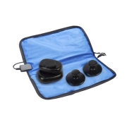 Kit Pedra Vulcânicas Basálticas + Bolsa Térmica para Pedras 110V - Estek