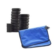 Kit Pedra Vulcânicas Basálticas + Bolsa Térmica para Pedras 110V - Estek