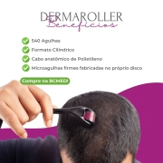 Kit Dermaroller 2.0mm + Smart Fluido Hair Terapia Capilar 60 ml - Smart GR 