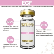 Kit Restauração - Ativo Protein Peptide p/ Produção de Colágeno + Ativo EGF Regenerador de Células - 10 ml - SkinDeep 