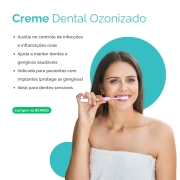 Kit Dupla Diária - Shampoo Ozonizado em Creme + Creme Dental Ozonizado - Ozoncare 