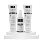 Kit Tratamento Capilar - AF Medstart + Kit para Crescimento Capilar Linha Hair Growth + Eletrodo Pente - MedStart