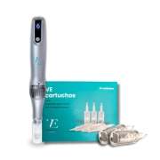 Kit Ve PEN Caneta de Microagulhamento + 10 Cartuchos NANO de 137 Agulhas - Variestética 