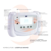 Laserpulse Portable + Caneta de Laser Infravermelho 904nm - Ibramed