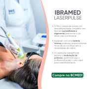 Laserpulse Portable Ibramed - Aparelho para Reabilitação de LED e Laser 