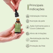 Óleo de Abacate Ozonizado 30ml - Ozoncare