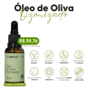 Óleo de Oliva Ozonizado 30ml com Ação Cicatrizante - Ozoncare