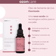 Óleo de Semente de Uva Ozonizado 30ml - Philozon