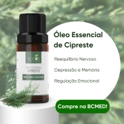 Óleo Essencial de Cipreste Origem Espanhola 10ml - Eccos Cosméticos