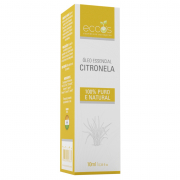 Óleo Essencial De Citronela 10ml - Repelente e Alívio de Picadas de Insetos - Eccos Cosméticos 