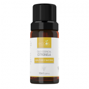 Óleo Essencial De Citronela 10ml - Repelente e Alívio de Picadas de Insetos - Eccos Cosméticos 