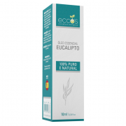 Óleo Essencial De Eucalipto 10ml - Expectorante e Antifúngico - Eccos Cosméticos 