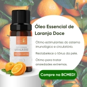 Óleo Essencial De Laranja Doce 10ml - Eccos Cosméticos