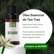 Óleo Essencial De Tea Tree 10ml - Eccos Cosméticos