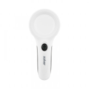 Lupa De Mão Portátil Com Iluminação Ultravioleta E Led - Slp-193 - Solver
