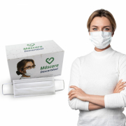 Máscara Facial Descartável Com Elástico Caixa Com 25 unidades - BCMED