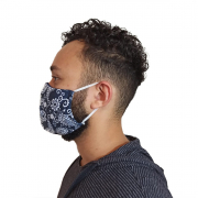 Máscara Tecido Modelo Arabesco - BCMED