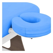 Maca Fixa Treatment Base Teca Italia e Colchão Azul Claro - Linha Prime - BCMED