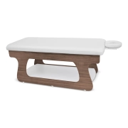 Maca Fixa Treatment Base Teca Italia e Colchão Branco - Linha Prime - BCMED