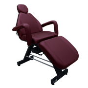 Maca Poltrona Fixa Delos PMU - Vermelho Bordô - BCMED