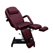Maca Poltrona Hidráulica Podóloga Delos Vermelho Bordô - BCMED