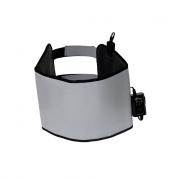 Manta Térmica Abdominal Luxo Prata 27cm x 97 cm com Infravermelho - Estek