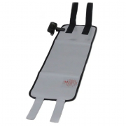 Manta Térmica Abdominal Luxo Prata 27cm x 97 cm com Infravermelho - Estek