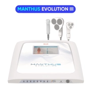 Manthus Evolution III - Aparelho de Ultrassom e Correntes + 2 Aplicadores Área Corporal + Aplicador Facial - KLD