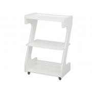 Mesa Auxiliar Tipo Z sem Gaveta Branco - Salus Brasil