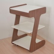 Mesa Auxiliar Treatment com Gaveta - Linha Prime - BCMED-TecaItalia
