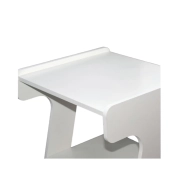 Mesa Auxiliar Treatment - Linha Prime - BCMED-Branco