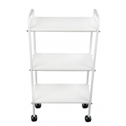 Mesa Carrinho Auxiliar 3 Prateleiras - Salus Brasil