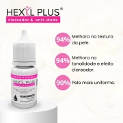 Monodose Hexyl Plus - Clareador e Anti-idade - 3 unidades de 7ml - Alur Medical 