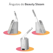Novo Beauty Steam - Aparelho de Vapor de Ozônio, Vapor de água e Aromaterapia - HTM