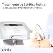 Effect HTM - Aparelho de Radiofrequência Multipolar com Kit Estética Íntima
