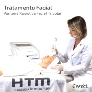 Effect HTM - Aparelho de Radiofrequência Multipolar com Kit Estética Íntima