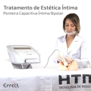 Effect HTM - Aparelho de Radiofrequência Multipolar com Kit Estética Íntima