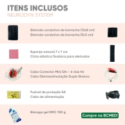 Neurodyn System - Aparelho de Eletroestimulação com Multicorrentes 9 em 1- Ibramed